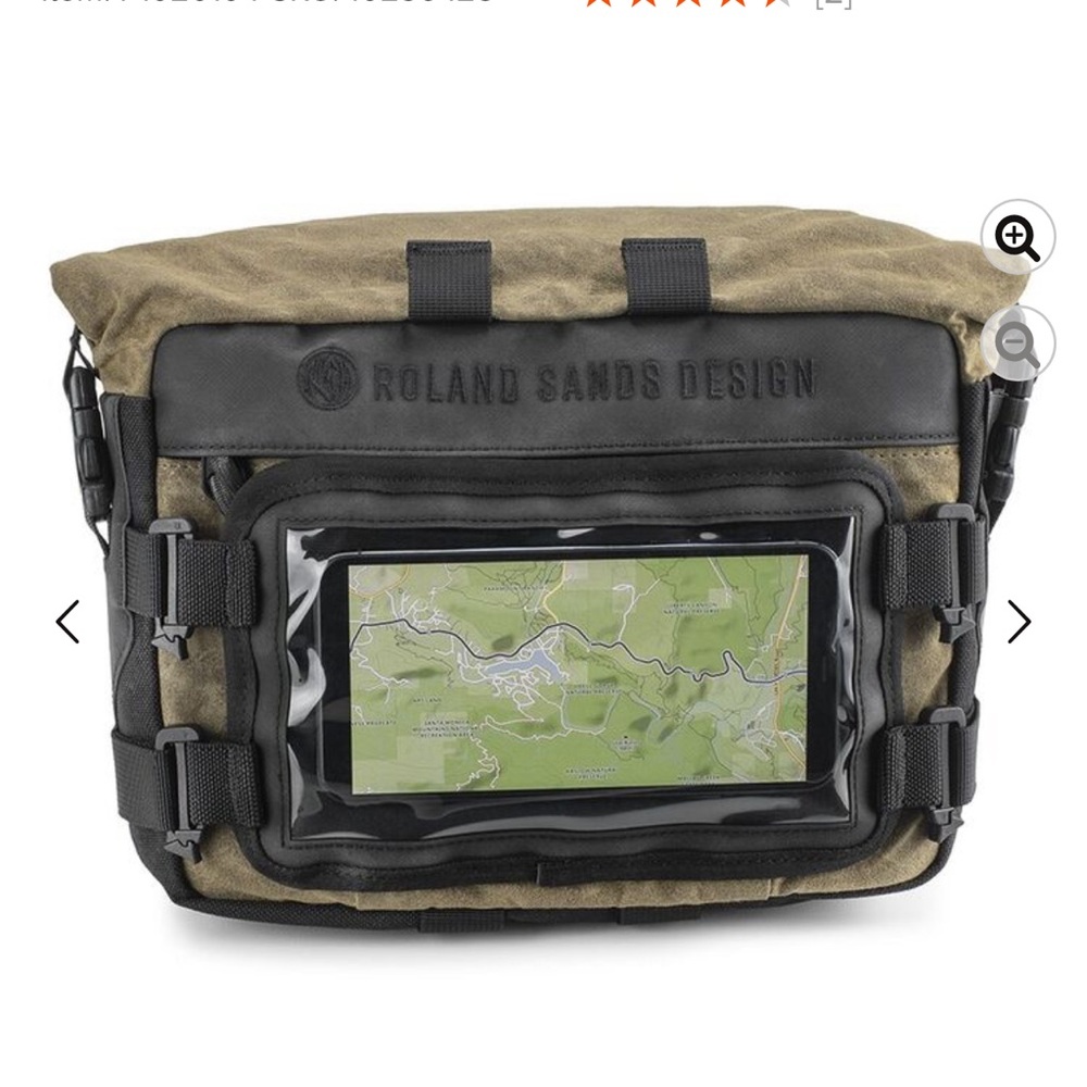 NWOT Roland Sands Design X Kreiga Bar Bag - Picture 7 of 11